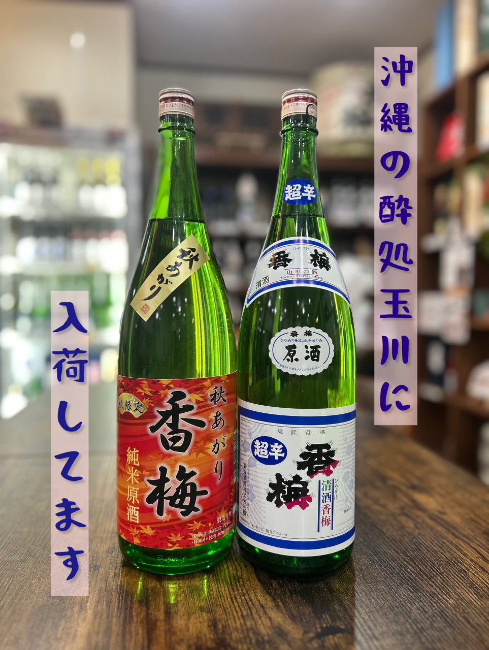 沖縄酔処玉川様入荷